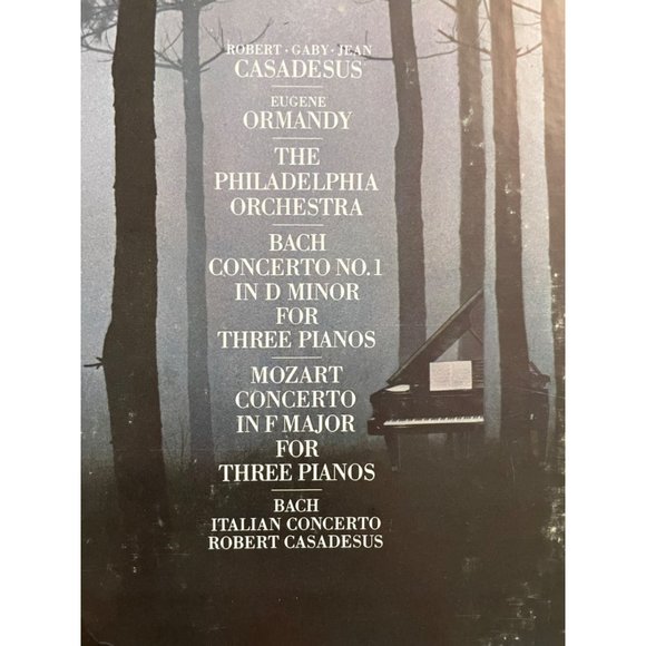 Classical Vinyl of Bach Concerto for 3 Pianos and Mozart's Concerto for 3 Pianos - Picture 11 of 11